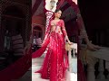 A red bridal outfit is evergreen❤️ #bridalwear #red #bridaloutfit #sareelove #sareelover #asmrsounds