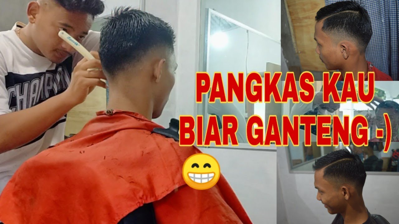 BELAJAR POTONG  RAMBUT  APA MUDAH YouTube