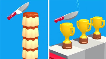 Slice It All Game! Satisfying and Relaxing ASMR Slicing Video