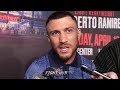 VASYL LOMACHENKO "GERVONTA DAVIS DOESNT BELIEVE HE CAN WIN! THATS WHY HE WONT TAKE FIGHT WITH ME!"