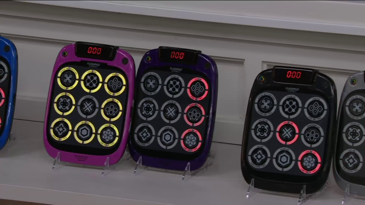 FlashPad Connect Set of 2 Touchscreen Games w/Lights on QVC YouTube