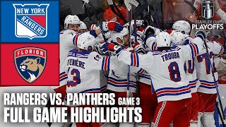 New York Rangers vs. Florida Panthers Game 3 | NHL Eastern Conference Final | Full Game Highlights