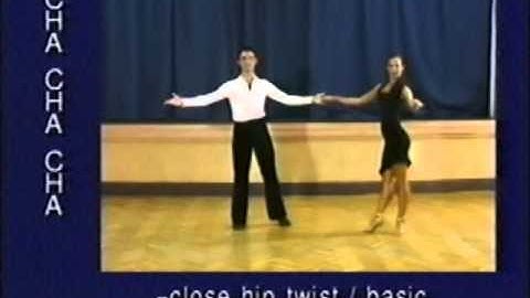 Cha-cha dance steps 14. Close hip twist basic