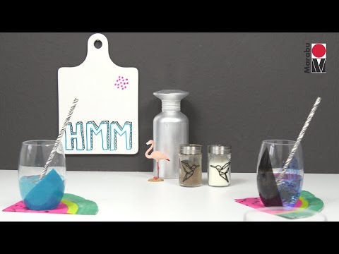 DIY: Glas und Porzellan bemalen