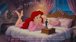 The Little Mermaid’s Music Box | Soft Disney Orchestra Playlist for Cozy Vibes 🎶