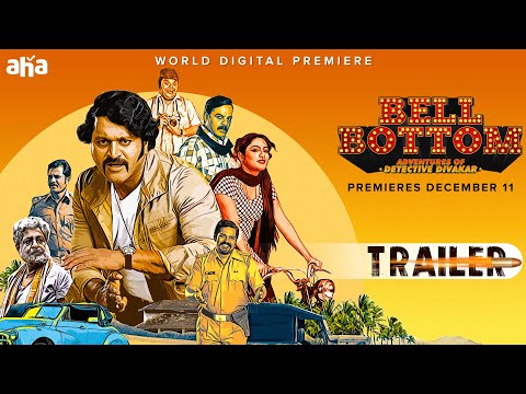Bell Bottom Telugu Trailer | Rishab Shetty | Hariprriya | Jayathirtha | Premieres December 11 @ 6 PM