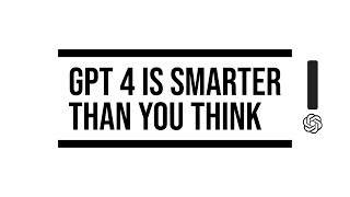 GPT 4 is Smarter than You Think: Introducing SmartGPT