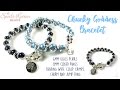 Chunky Goddess Bracelet Tutorial