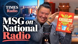 Chin Talks MSG LIVE on NATIONAL RADIO 📻🧂✨ Time Radio with The Amazing Jane Mulkerrins