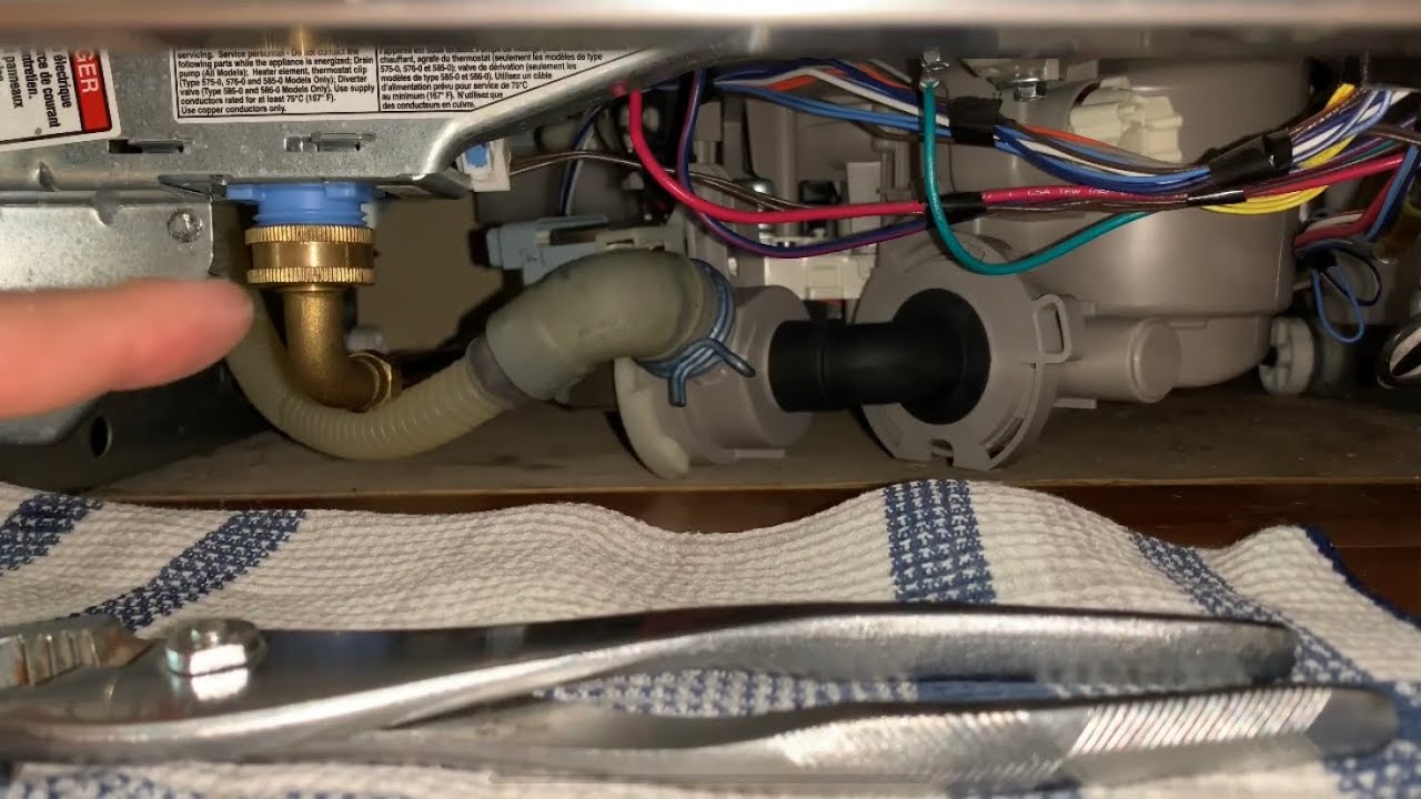 Kitchenaid Dishwasher Not Filling With Water Repair Youtube