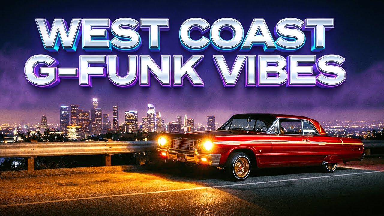 Midnight City Cruise – West Coast G-Funk Vibes Over L.A. Skyline
