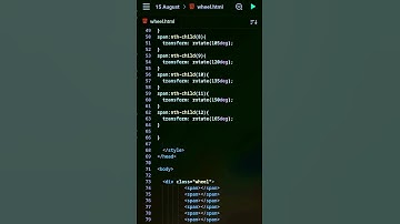 #republicday #shorts  Indian wheel using html and css in 2023. #15august @CodebyVidya0007