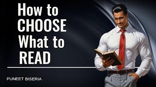 8 types of books you should STUDY by Puneet Biseria | 4 types of books you must choose to read