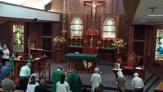 20th Sunday in Ordinary Time at St Patrick Catholic Church Placerville CA