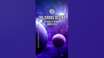 The Chaos Begins: Uranus in Gemini 💀🔵 #astrology #zodiac #uranus #gemini #shorts