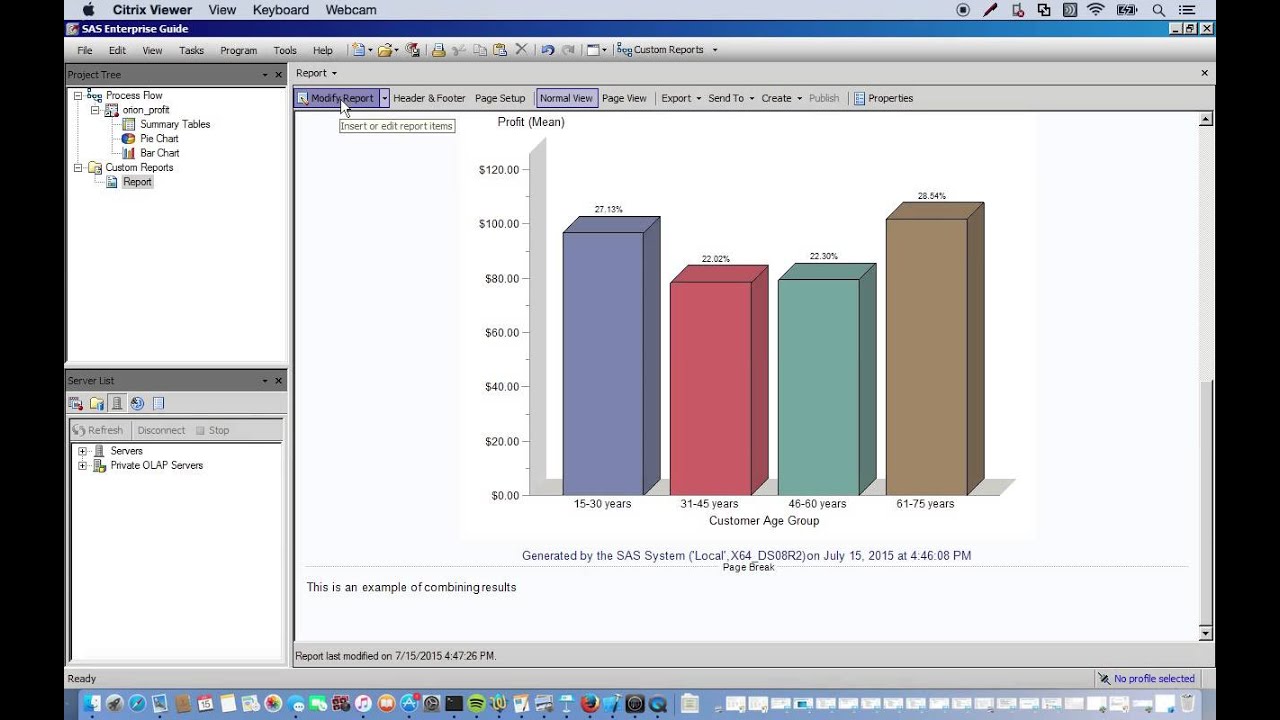 L5 Customizing, Creating, and Organizing in SAS EG - YouTube
