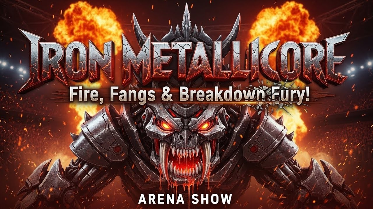 Best Iron Metallicore Music Vibes 🔥 Fire, Fangs & Breakdown Fury! IRON METALLICORE Arena Show
