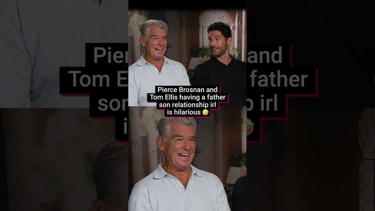 Pierce Brosnan & Tom Ellis have the most hilarious bromance | The Thursday Murder Club 