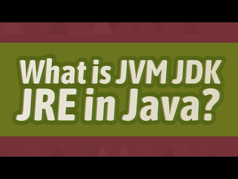 What is JVM JDK JRE in Java?
