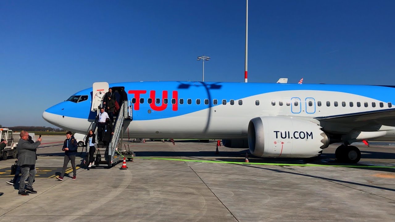 Tui Boeing 737 Max8 Amsterdam To Rotterdam