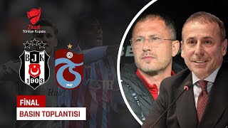 🔴 CANLI 🔴 Beşiktaş - Trabzonspor | Ziraat Türkiye Kupası Finali Basın Toplantısı