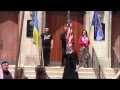 Heroes of Maidan and Heavenly Hundred March Stops At St Volodymr Ukrainian Orthodox Church