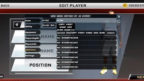 COPY FIRST NAME & SURNAME | Clutch Onin 2k20 | Download
