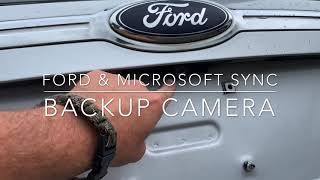 Ford Backup Camera Upside Down?! Microsoft Sync System Glitch screenshot 3