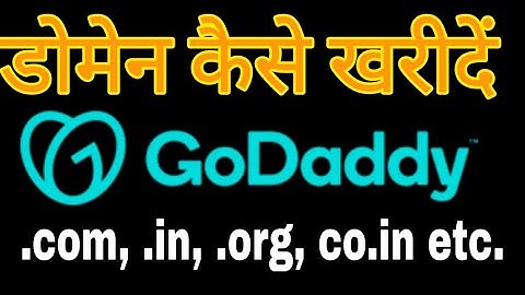 How To Buy Domain Names 2022 From GoDaddy, | how to buy .com domains | buy a domain