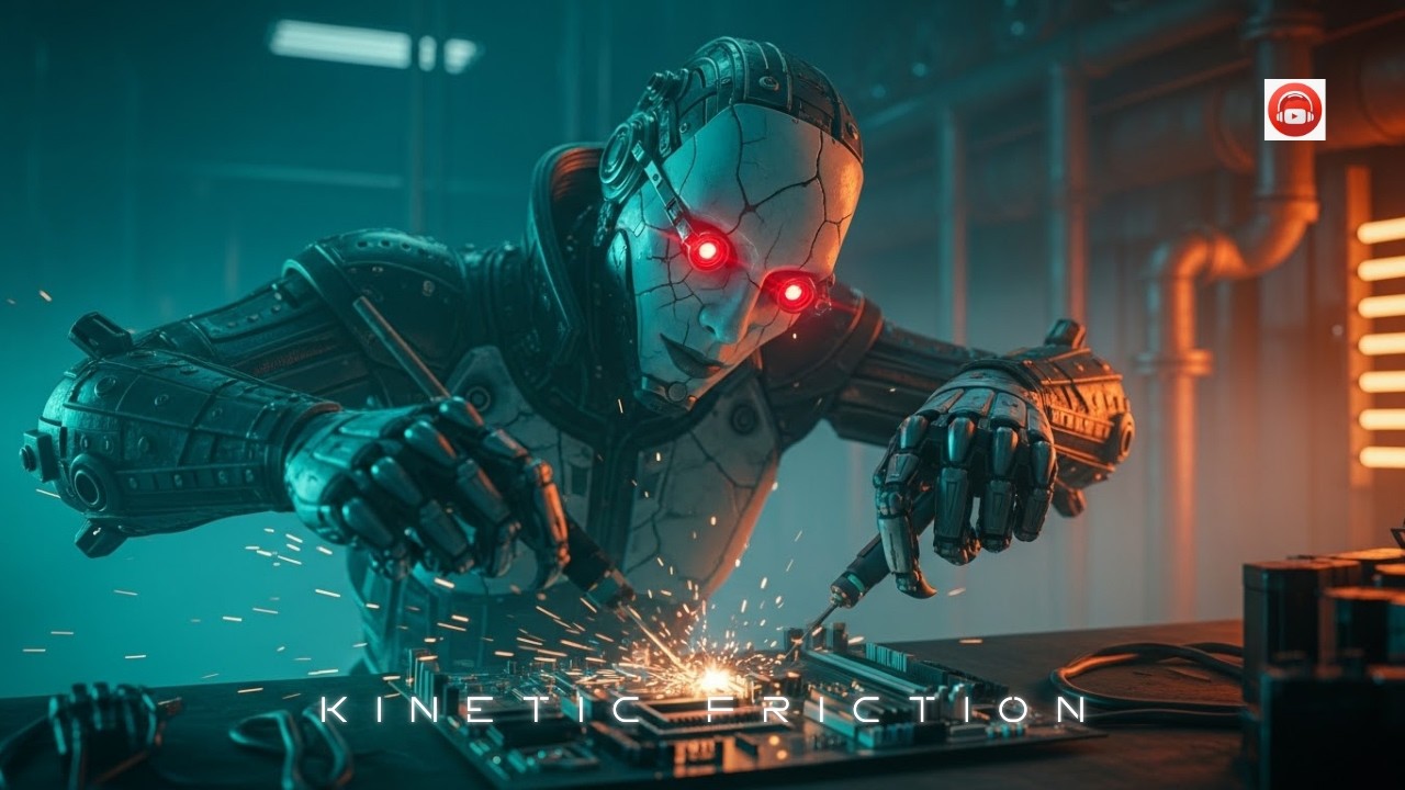 Kinetic Friction | Cyberpunk Music for Coding | Dark Synthwave | Relentless Focus and Deep Work (3H)