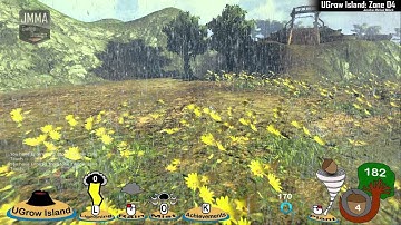 MFA ITGM Thesis | Game Development - UGrow Island (UDK Total Conversion): Zone04 with HUD & UI