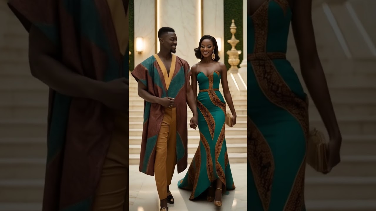 Matching  Ankara Outfits. 