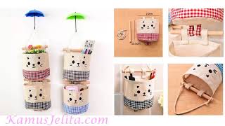 Kantong Organizer Gantung Lucu Serbaguna - Tempat