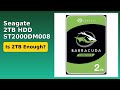 REVIEW (2025): Seagate 2TB HDD ST2000DM008. Features.