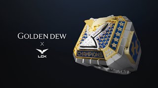 2025 LCK NEW GOLDEN DEW Championship Ring