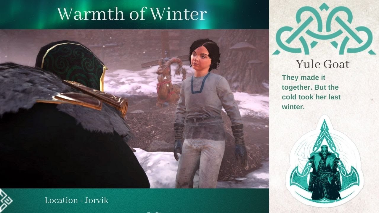 Get Yule Goat Warmth of Winter Side Quest Assassin’s Creed Valhalla