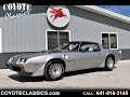 10th Anniversary 1979 Trans Am (SOlD) at Coyote Classics