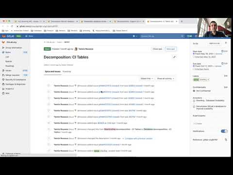 GitLab 14.2 Kickoff - Enablement:Sharding