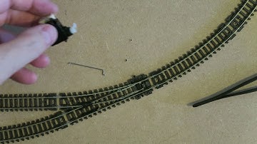 Surface mounting servos for model railway turnouts