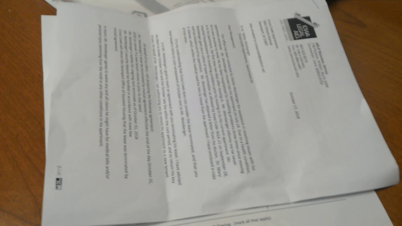 Filing an Appeal at Section 8....October 30th 2018 1:59 pm