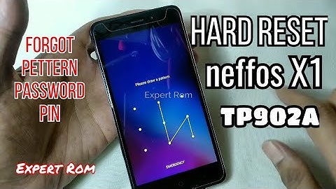 Tp-Link | Hard Reset Neffos X1 (TP902A) Forgot Pettern/Password/Pin
