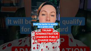 IMMIGRATION NEWS: Trump Administration Changes Public Charge Rule