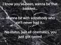 Big sean - I know (ft  Jhené Aiko) Lyrics on screen