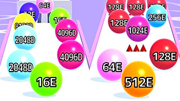 Ball Run 2048 ! Infinity Mode Gameplay part 33 android, ios