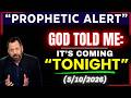 Mario Murillo Prophetic Word 🚨 God Told Me: It's Coming Tonight! Seek Shelter And Do Not Go Outside!