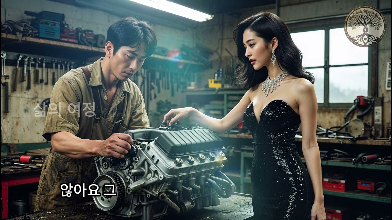 폭우 속 갇힌 여재벌을 구한 정비공… 다음 날 경찰이 찾아온 충격적인 이유!경찰이 여사장을 찾은 진짜 이유는?