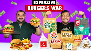 Information Trying Expensive Burgers From Big Brands | Burger Challenge | Viwa Food World News
