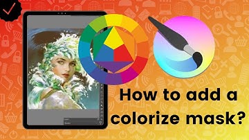 How to add a colorize mask to drawing on Krita?