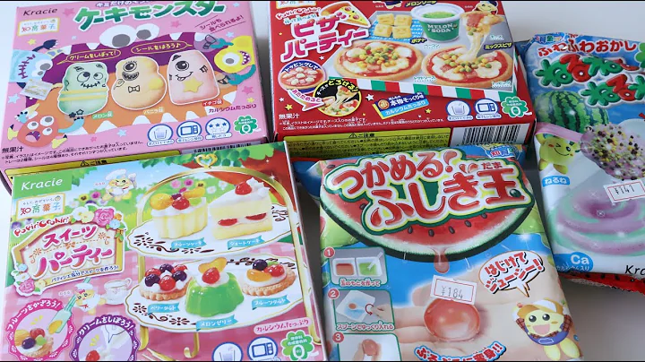Japanese Interesting 5 DIY Candy Making Kits Popin'Cookin' Candy Souvenir ASMR