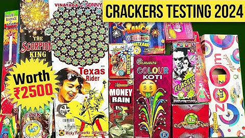 ₹2500 Crackers Testing | Diwali Stash 2024 | Crackers Video | Diwali Crackers Testing 2024 | Patakhe